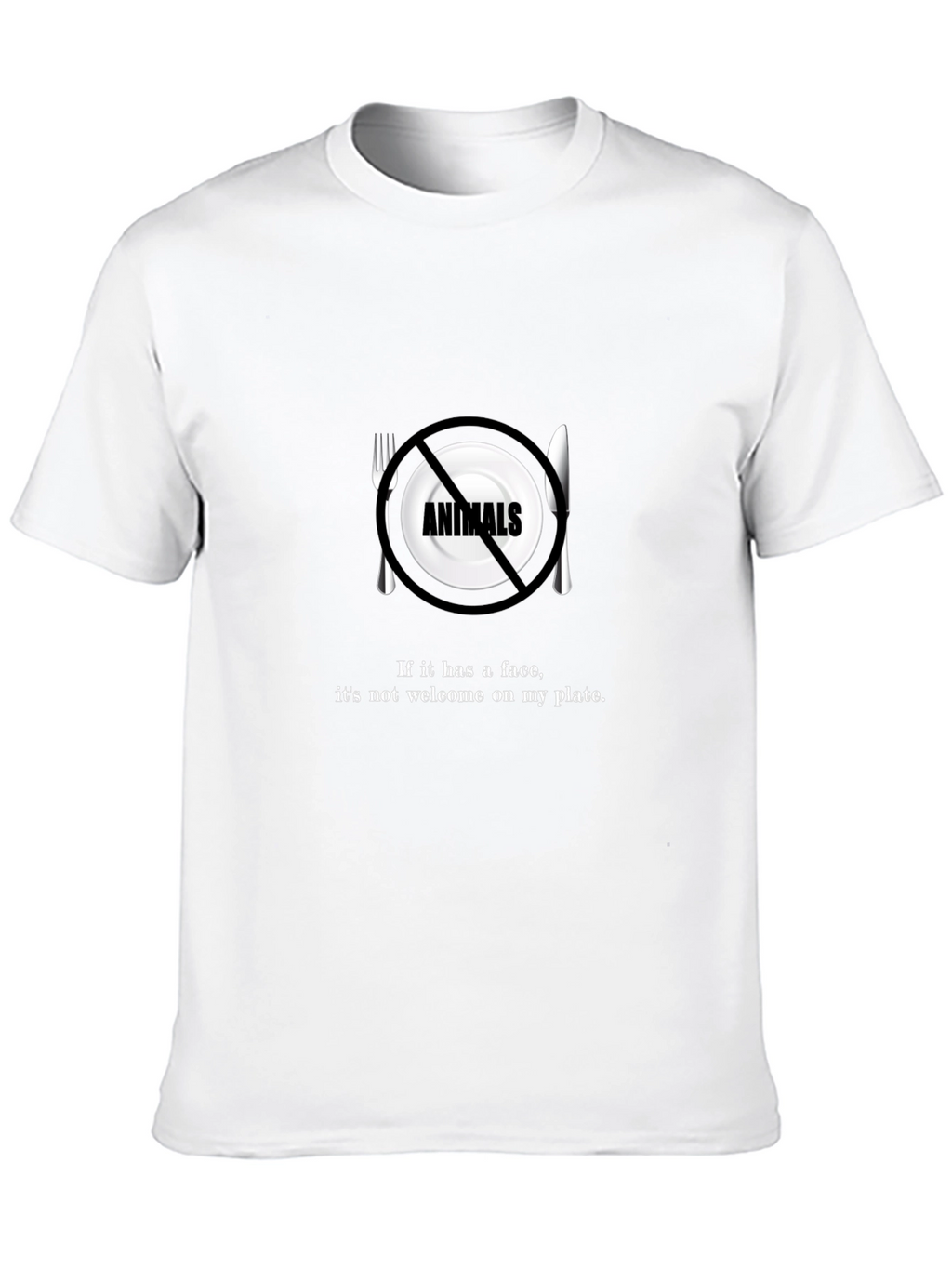 Vegan Slogan T-Shirt - Animal Rights Tee