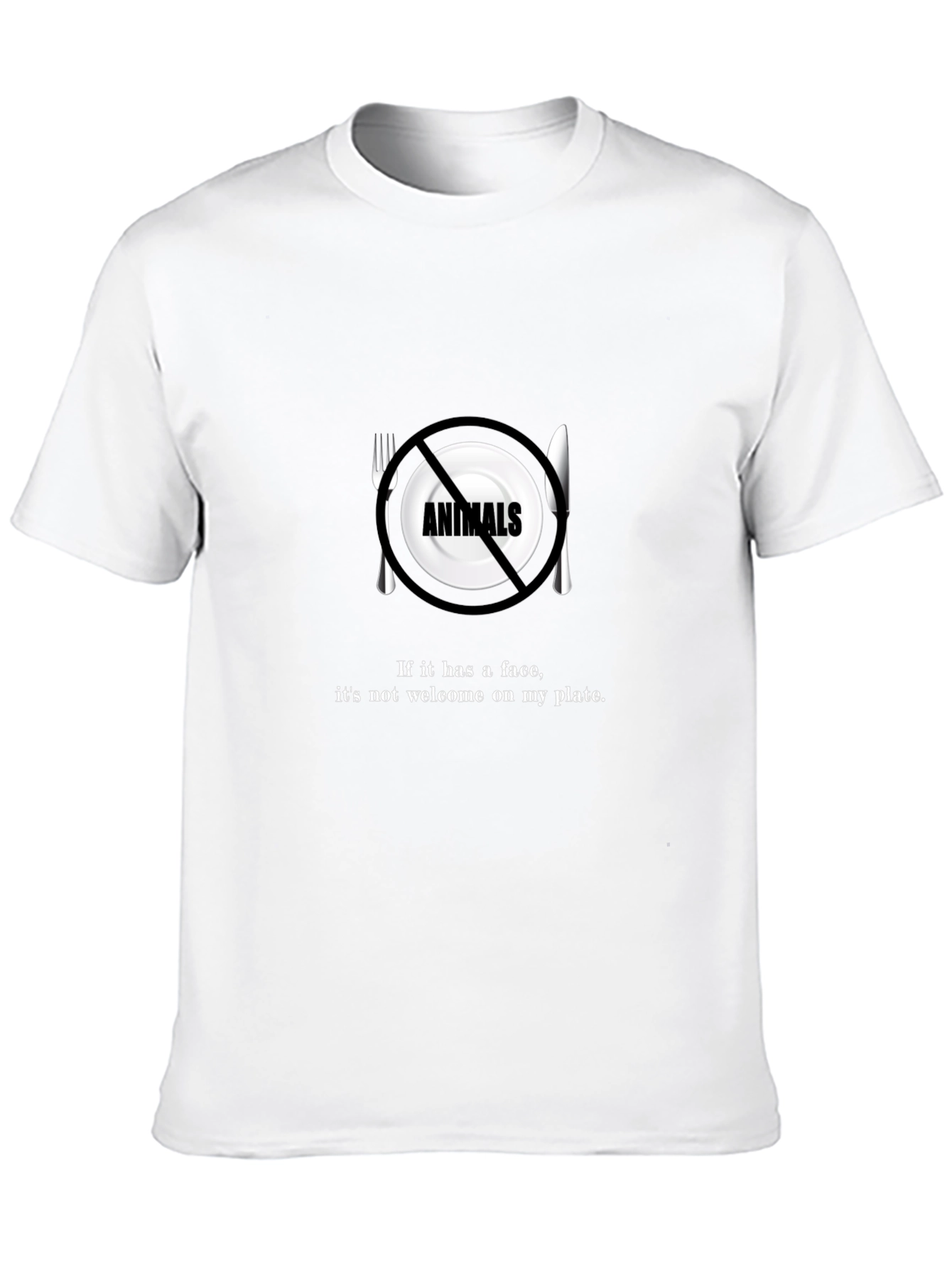 Vegan Slogan T-Shirt - Animal Rights Tee