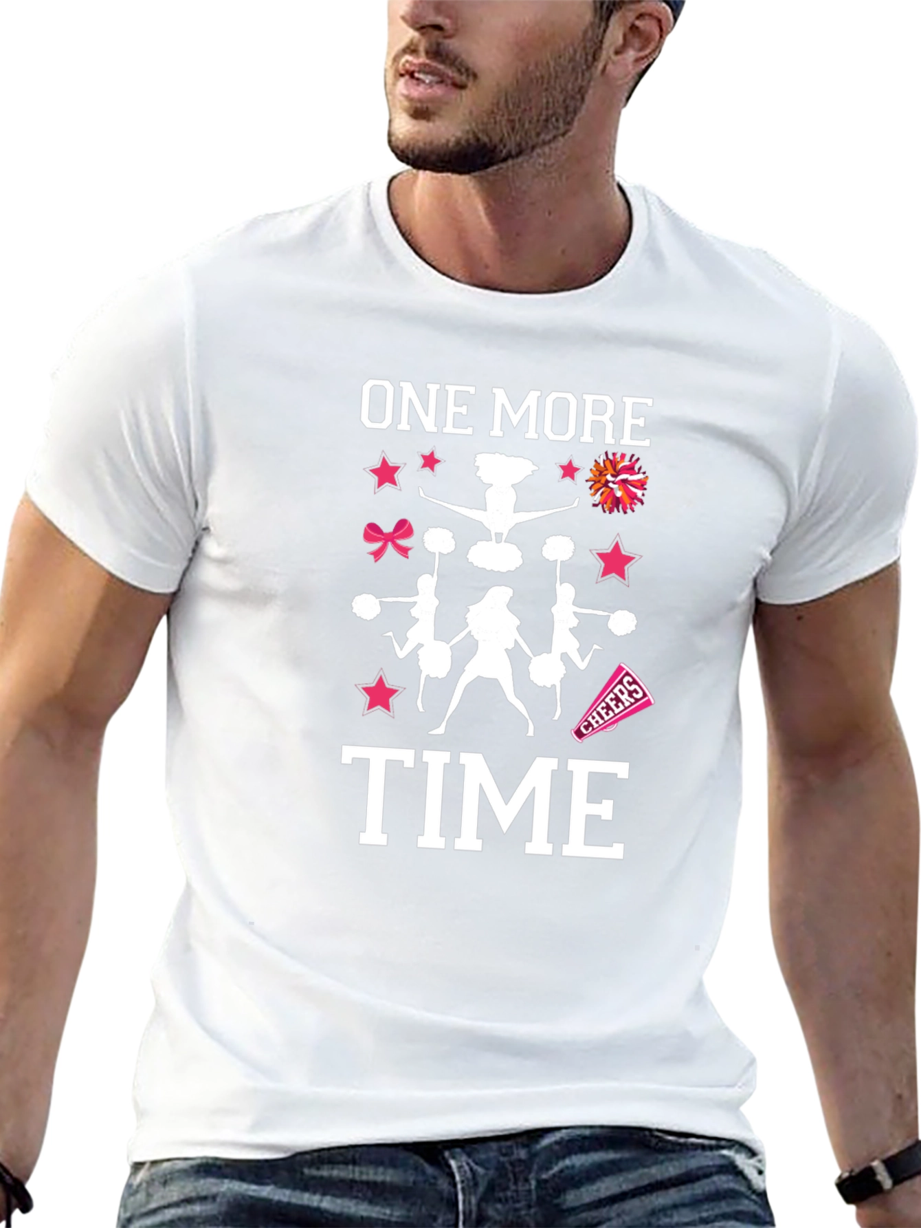 One More Time Cheerleading T-Shirt