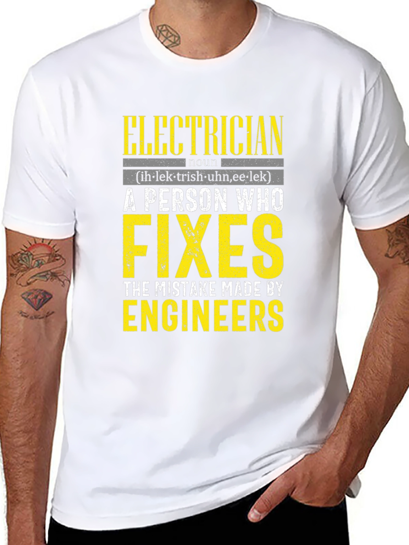 Electrician Definition Funny T-Shirt