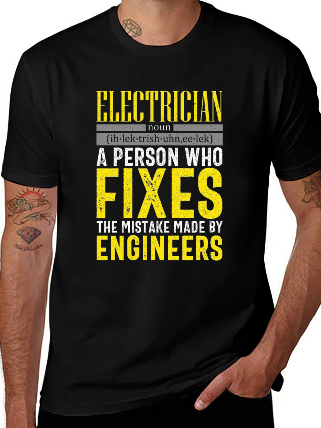 Electrician Definition Funny T-Shirt