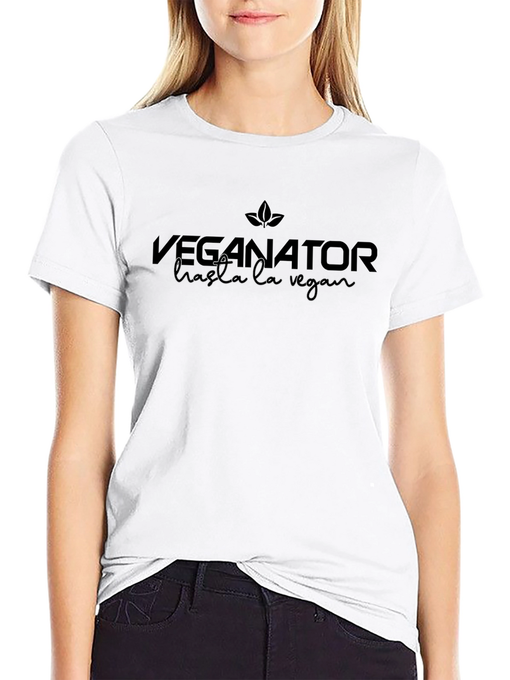 Veganator Hasta La Vegan Black T-Shirt