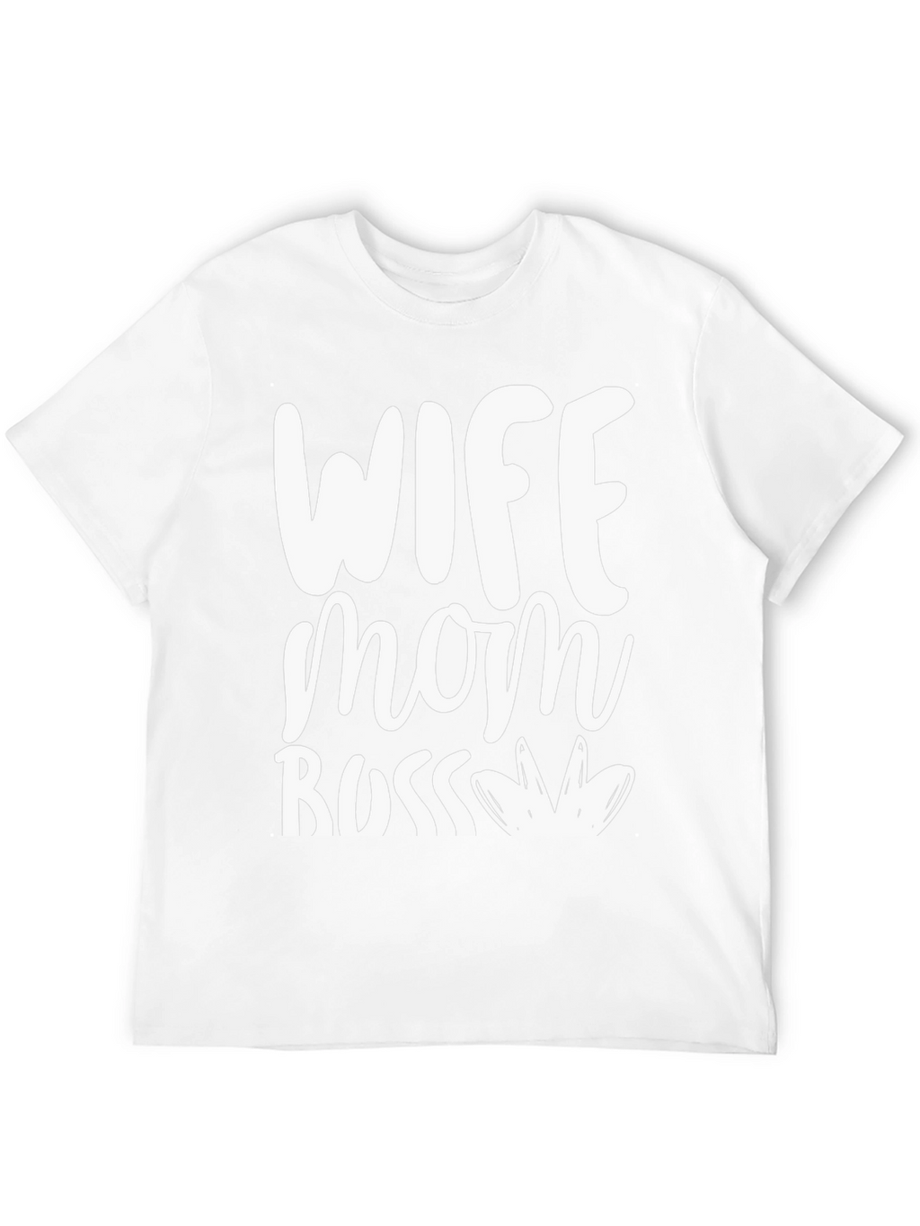 Wife Mom Boss Graphic T-Shirt