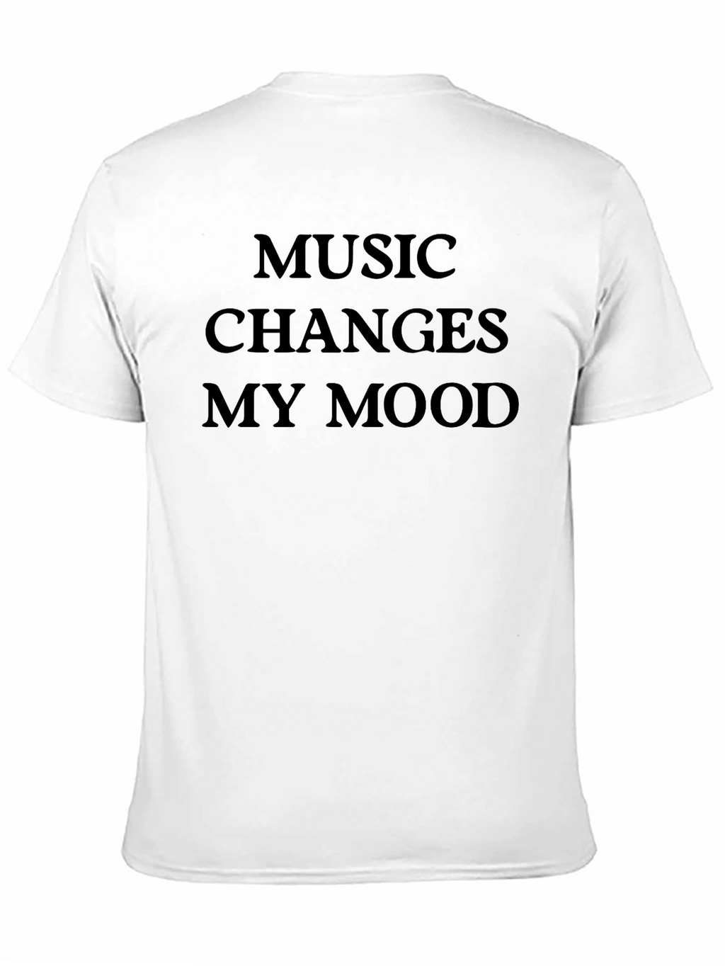 Music Changes My Mood Black T-Shirt