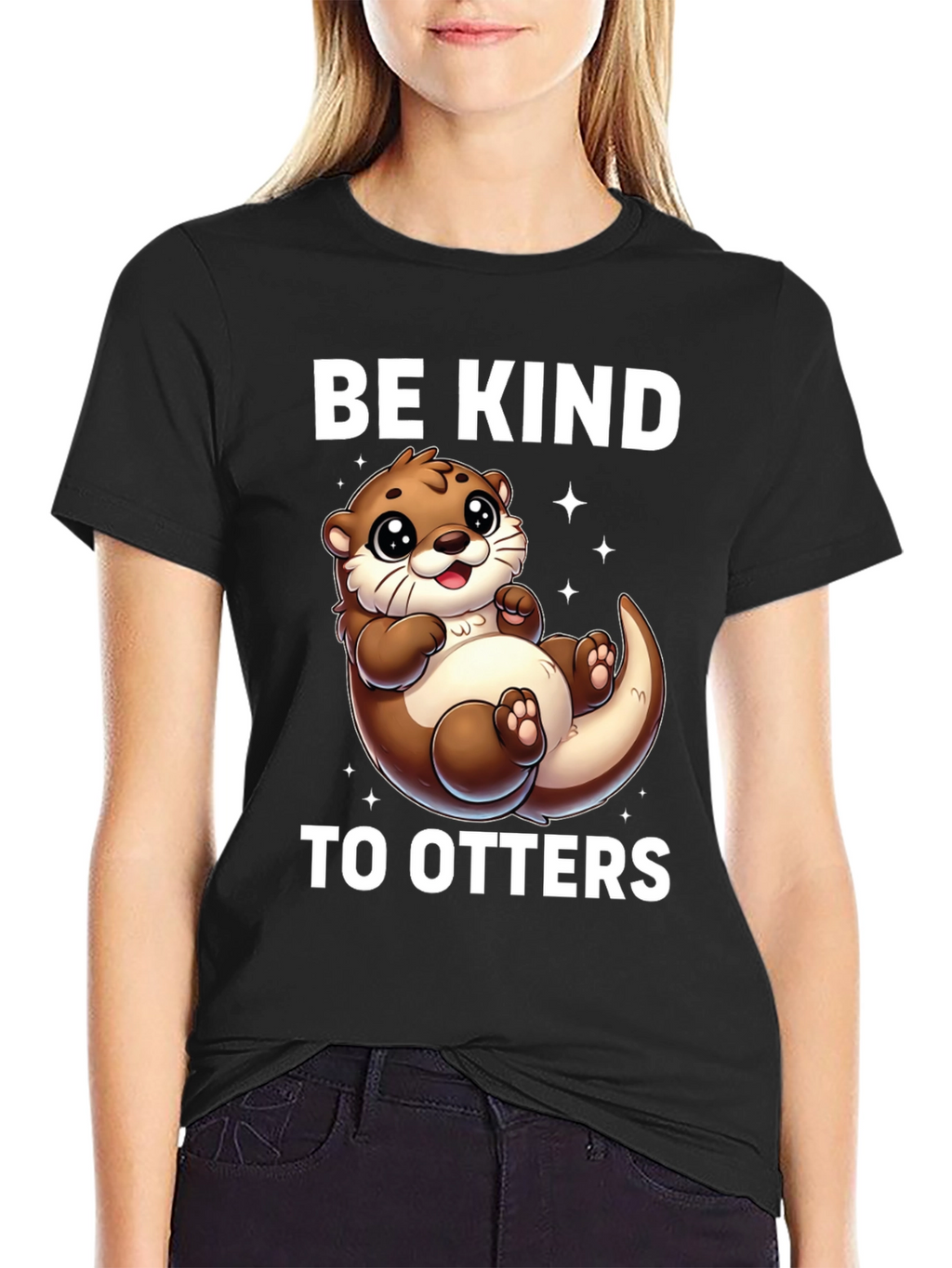 Be Kind to Otters Graphic Tee