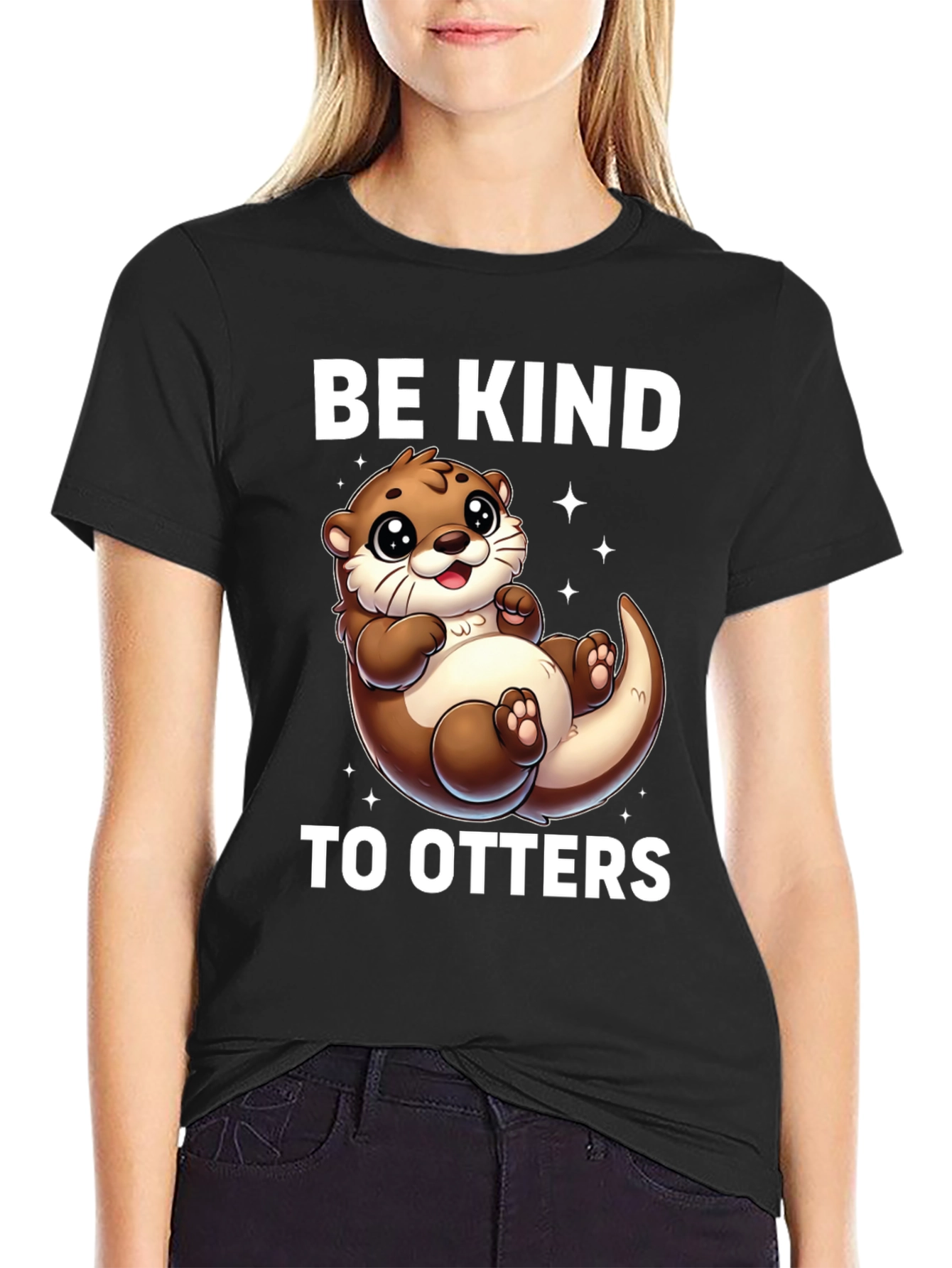Be Kind to Otters Graphic Tee