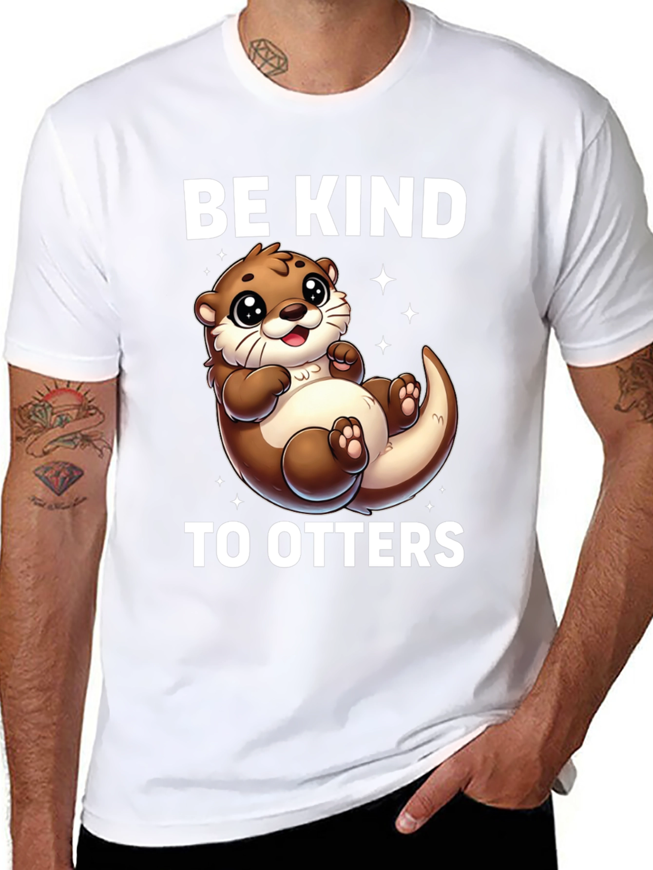Be Kind to Otters Graphic Tee