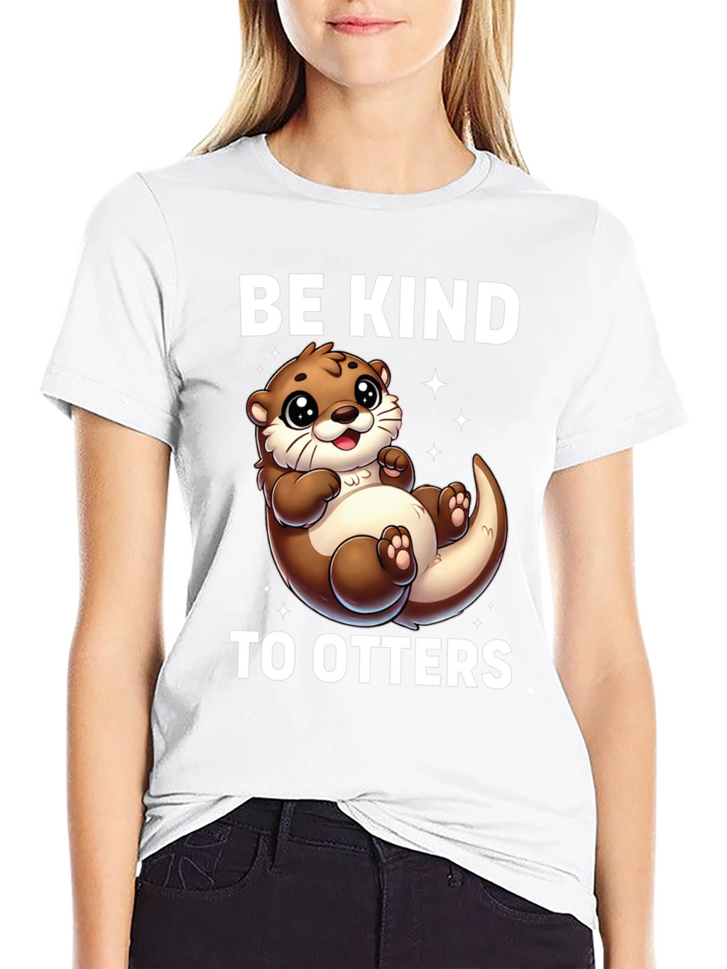 Be Kind to Otters Graphic Tee