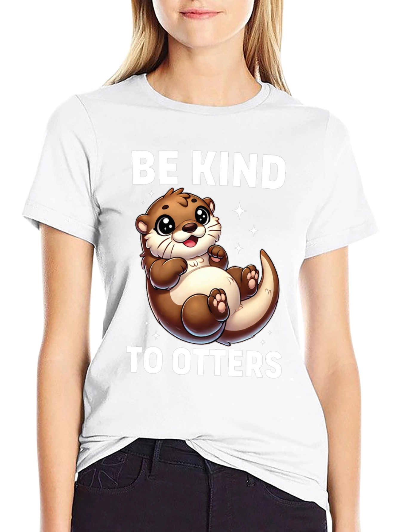 Be Kind to Otters Graphic Tee