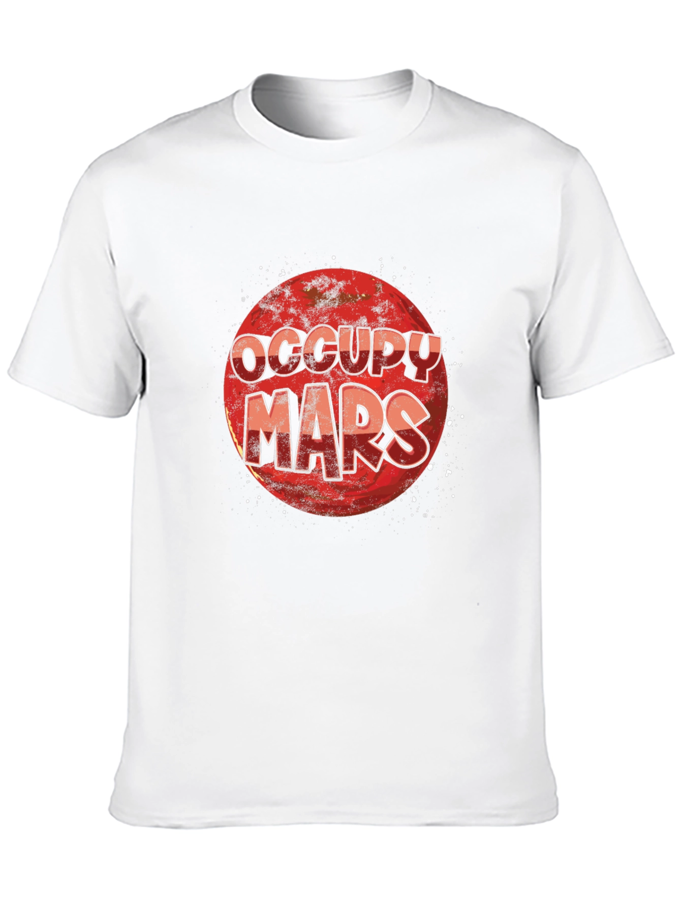Occupy Mars Black T-Shirt