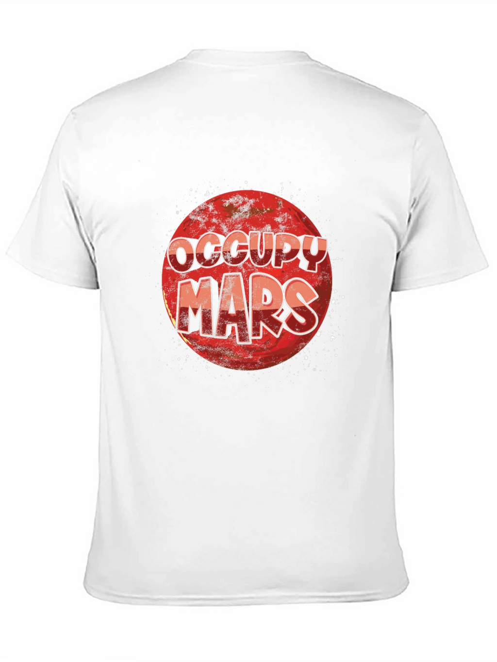 Occupy Mars Black T-Shirt