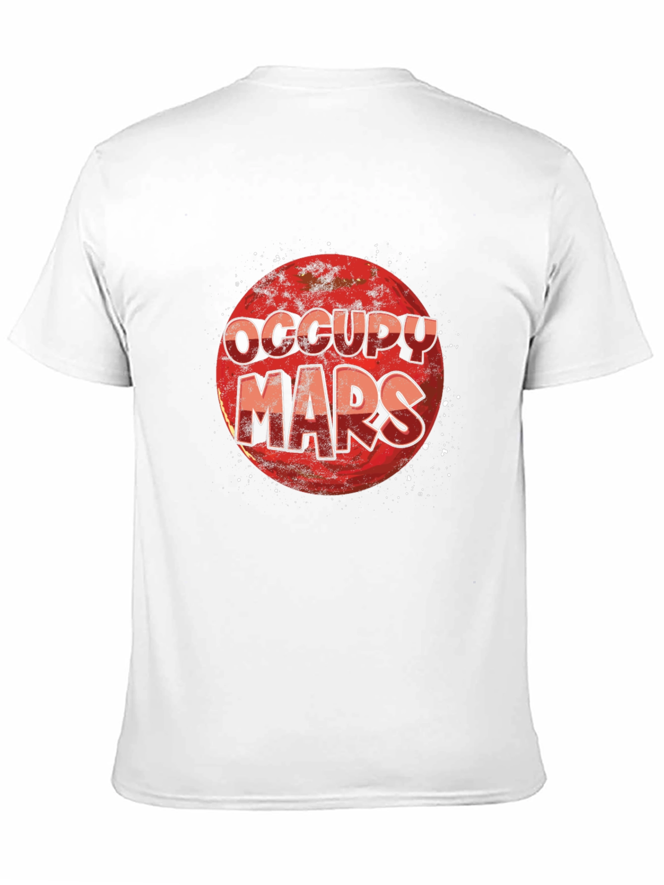 Occupy Mars Black T-Shirt