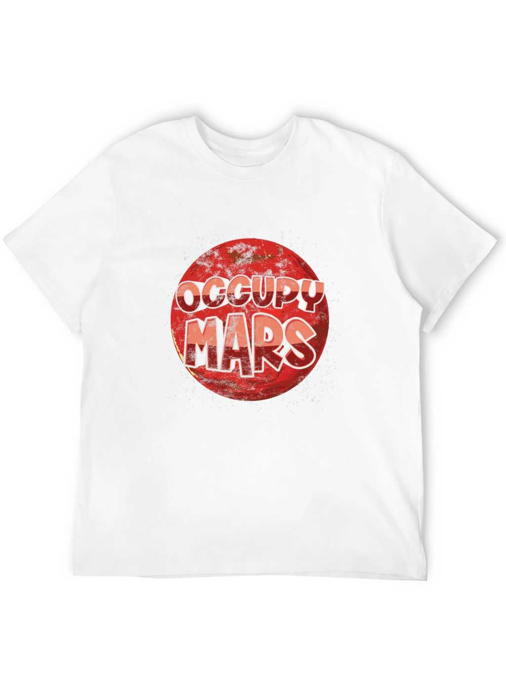 Occupy Mars Black T-Shirt