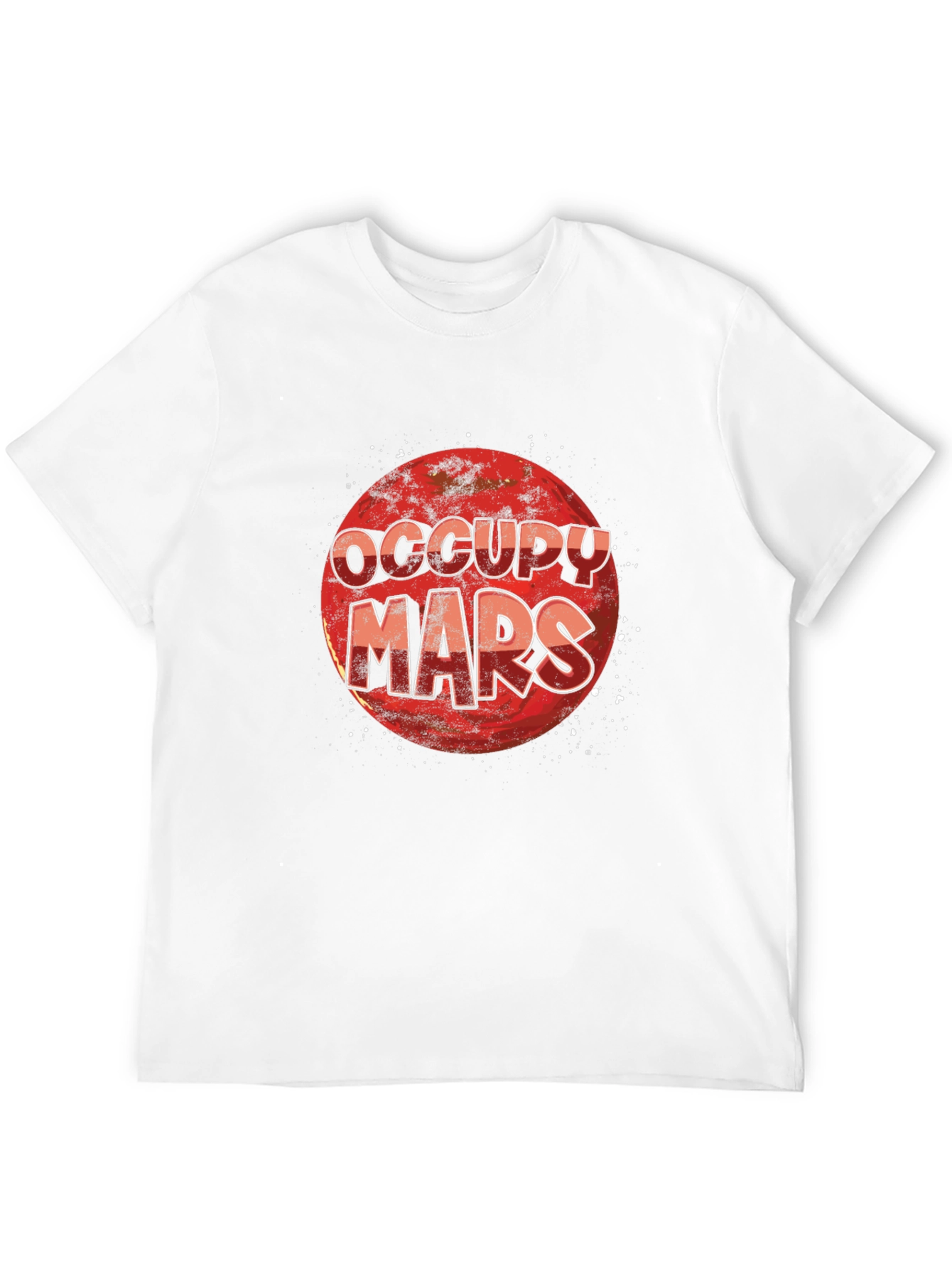 Occupy Mars Black T-Shirt