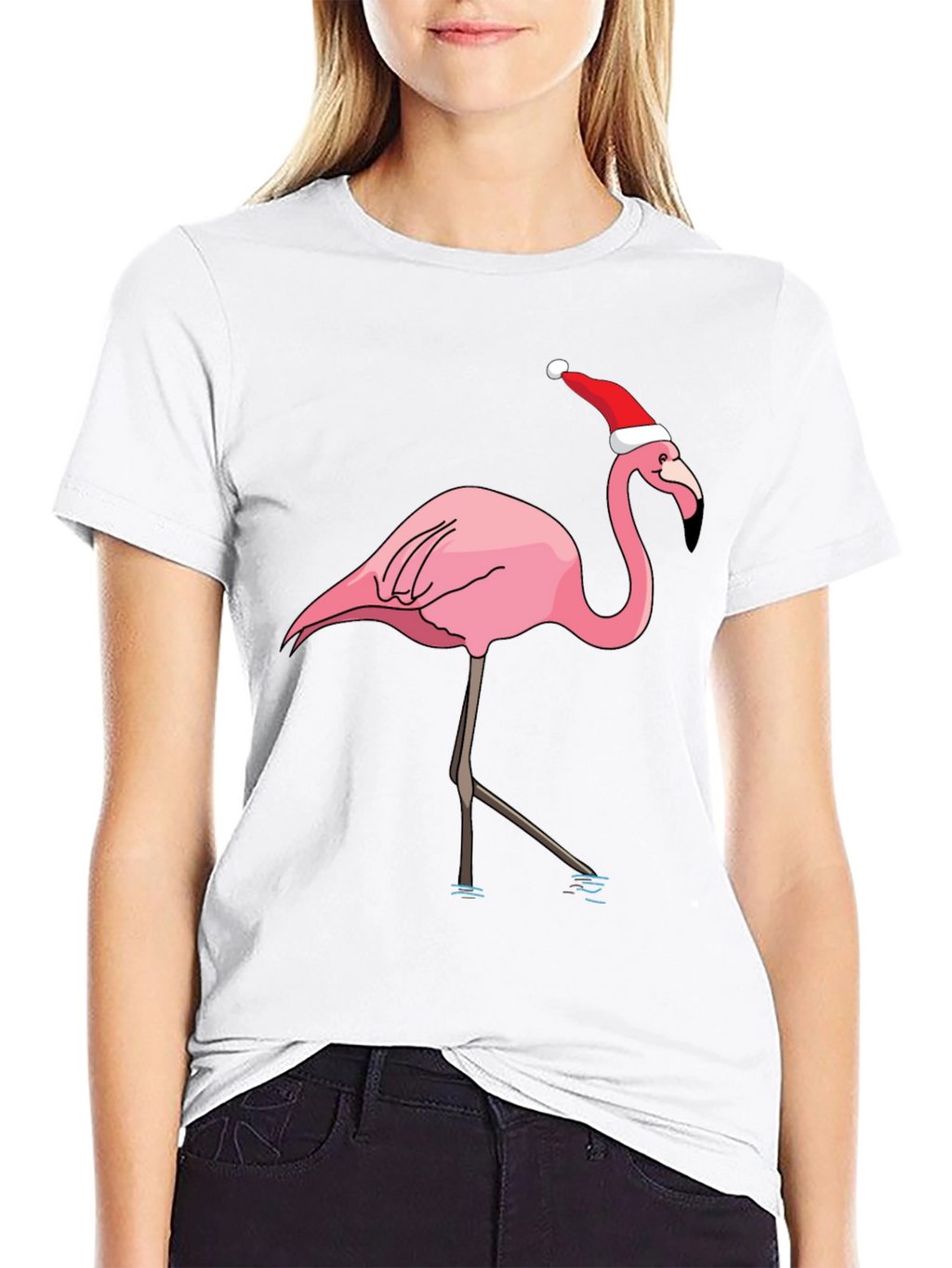 Flamingo Christmas T-Shirt