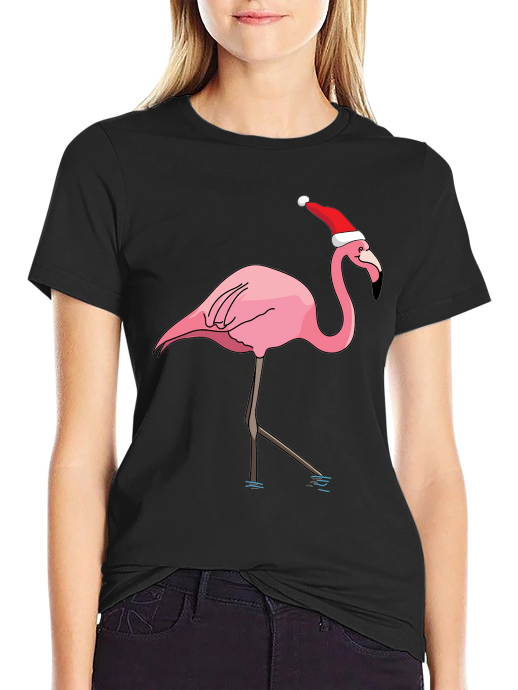 Flamingo Christmas T-Shirt