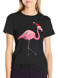 Flamingo Christmas T-Shirt