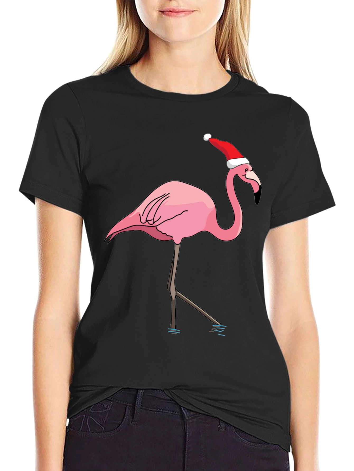 Flamingo Christmas T-Shirt