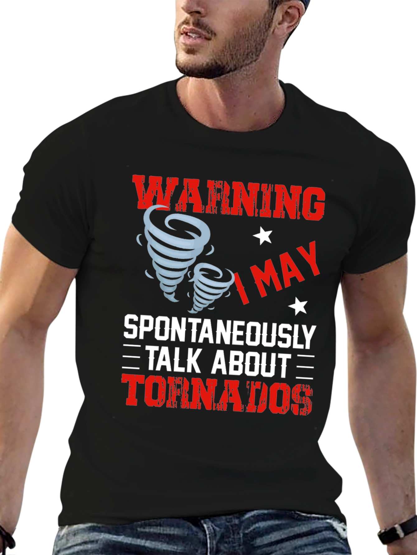 Warning: I May Spontaneously Talk About Tornadoes T-Shirt