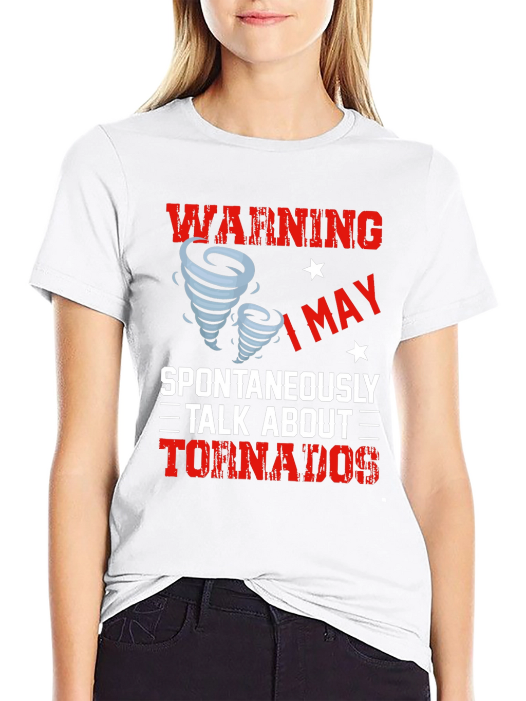 Warning: I May Spontaneously Talk About Tornadoes T-Shirt