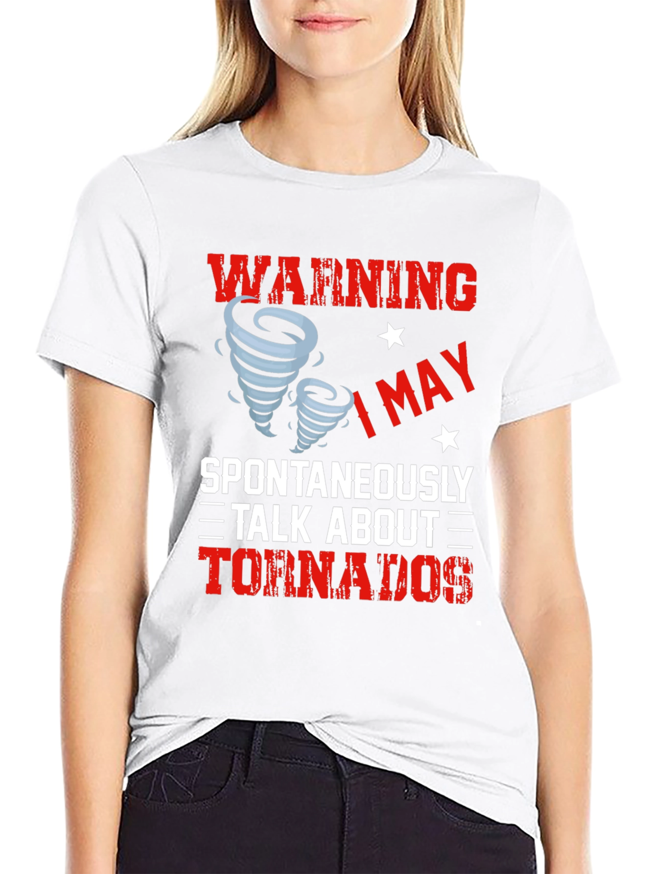 Warning: I May Spontaneously Talk About Tornadoes T-Shirt