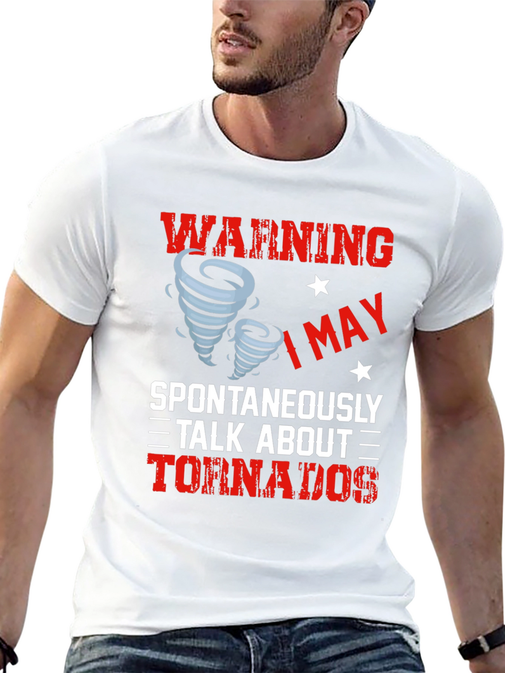 Warning: I May Spontaneously Talk About Tornadoes T-Shirt