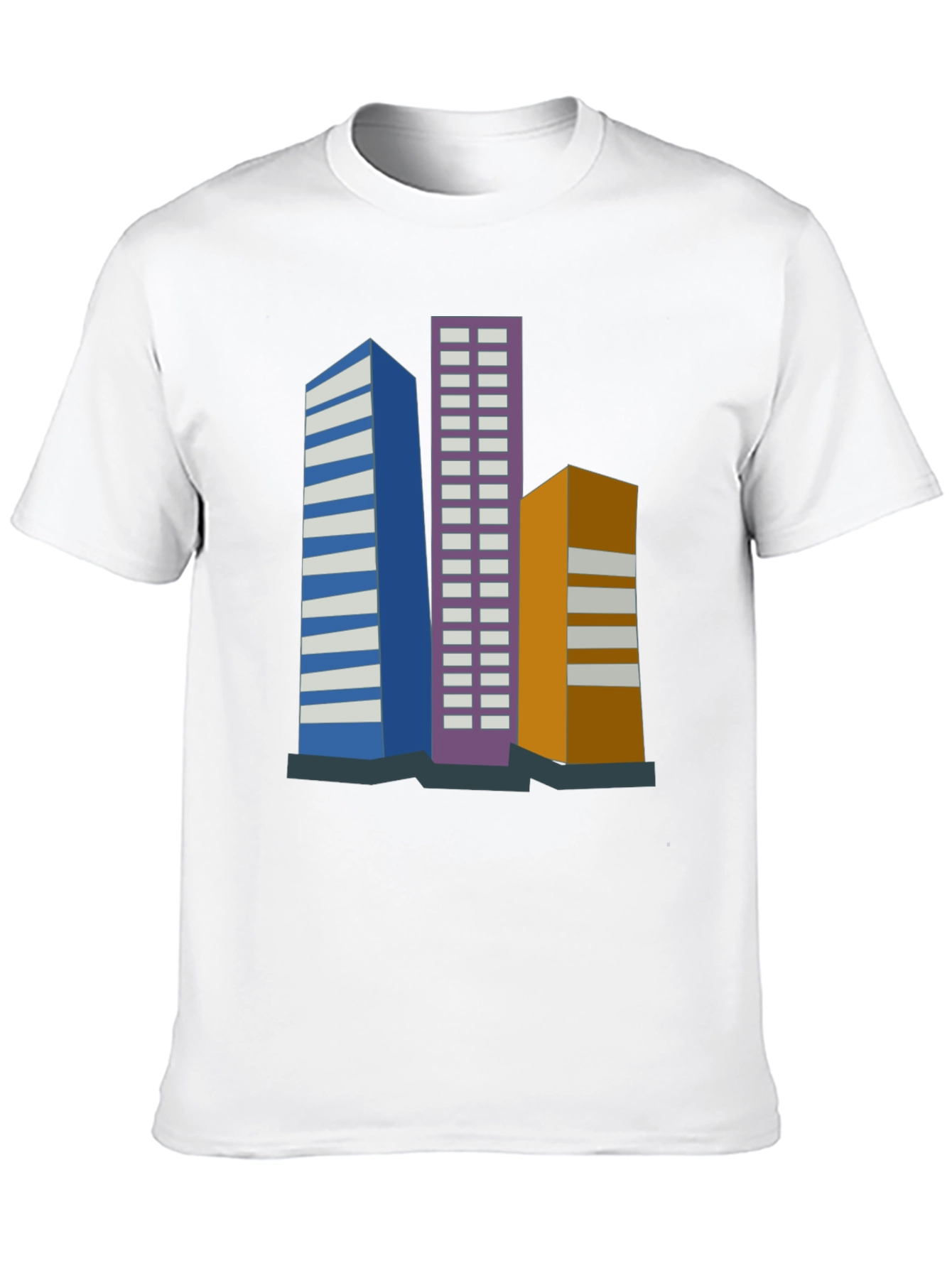 Urban Skyline Tee - Modern Cityscape Design