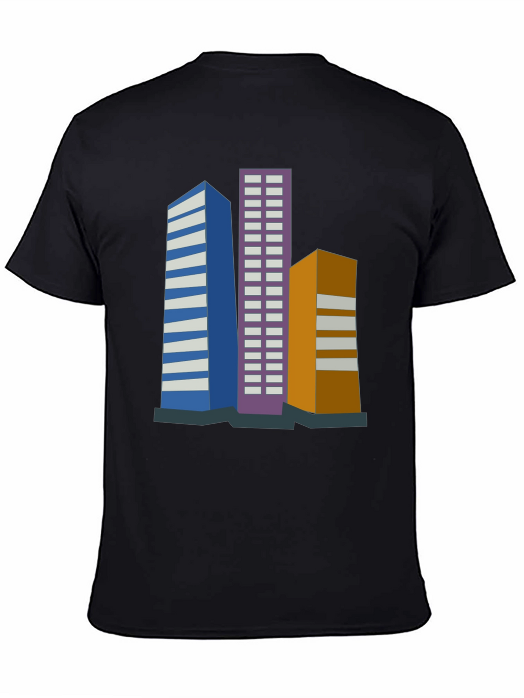 Urban Skyline Tee - Modern Cityscape Design