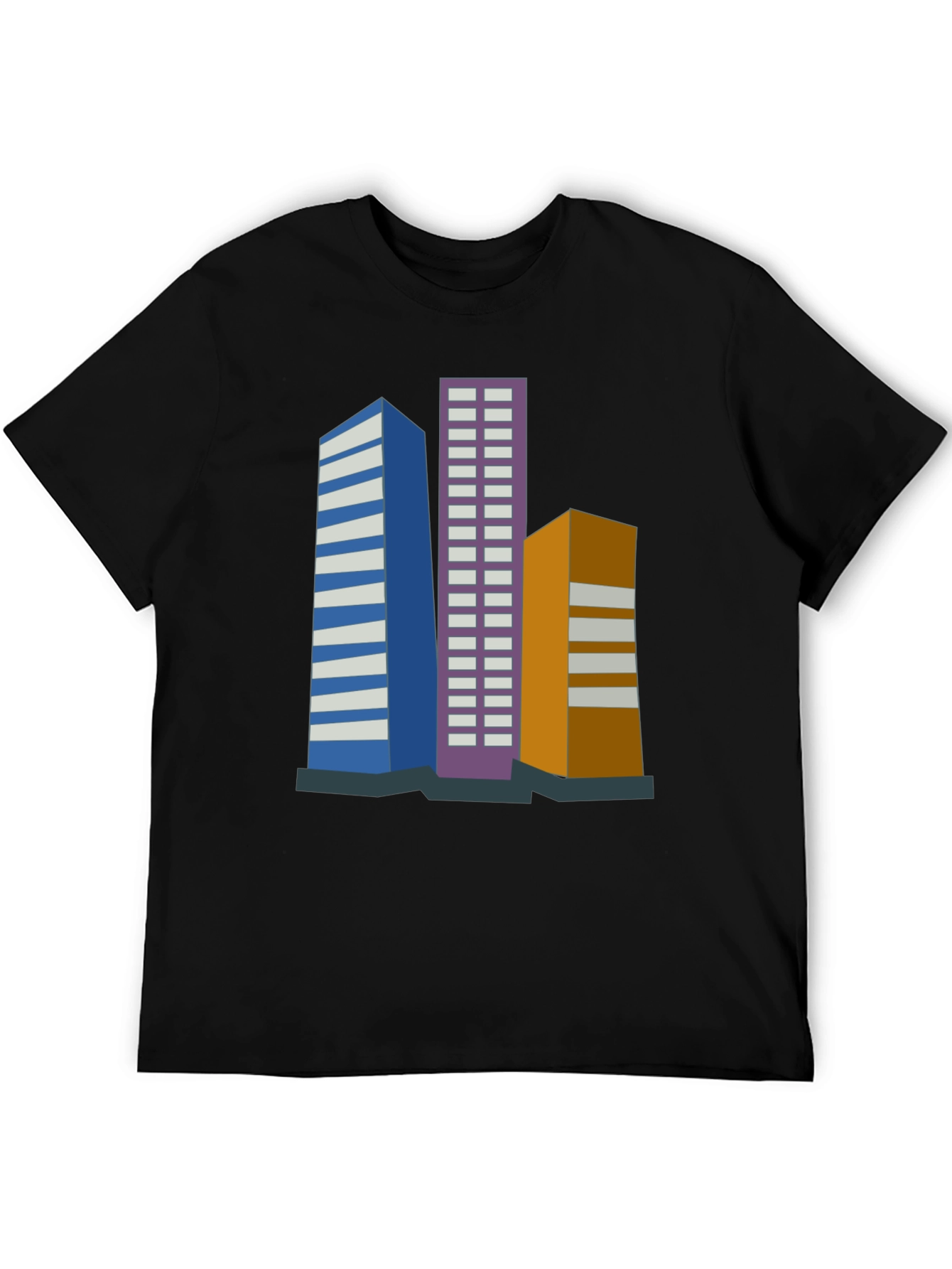 Urban Skyline Tee - Modern Cityscape Design