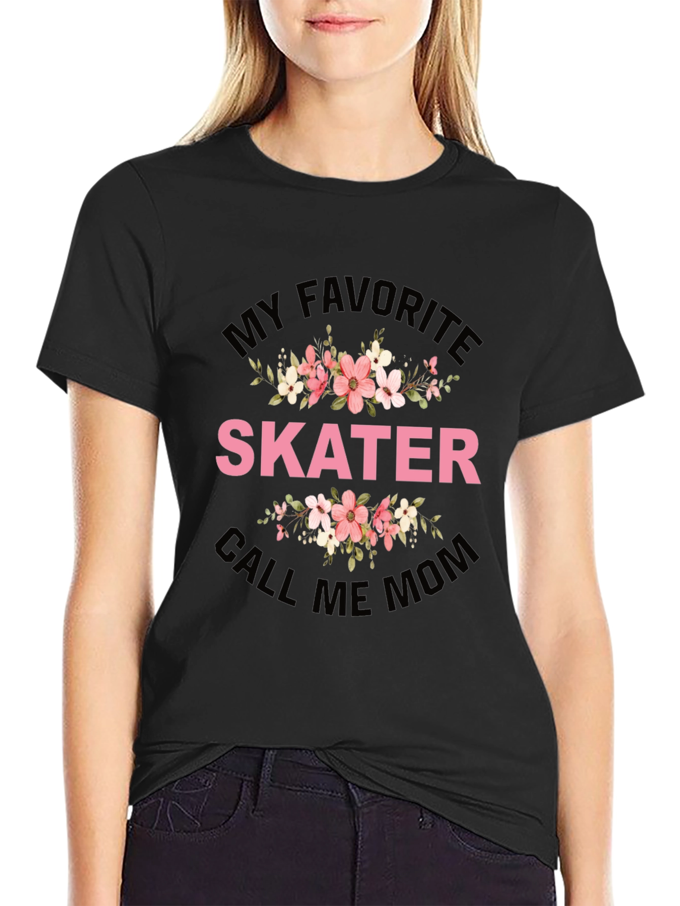 My Favorite Skater Call Me Mom T-Shirt