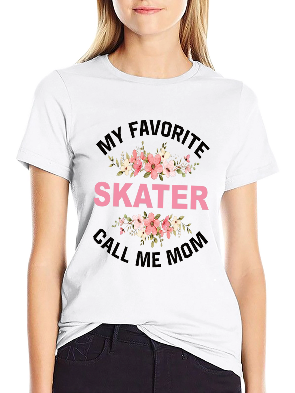 My Favorite Skater Call Me Mom T-Shirt