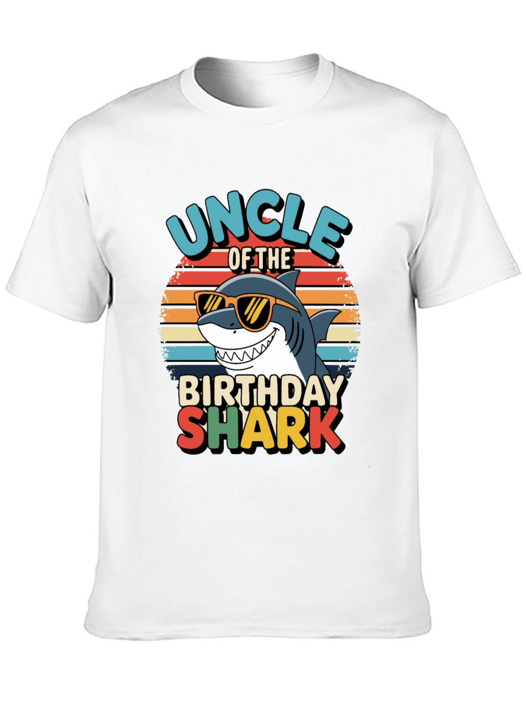 Uncle of the Birthday Shark T-Shirt