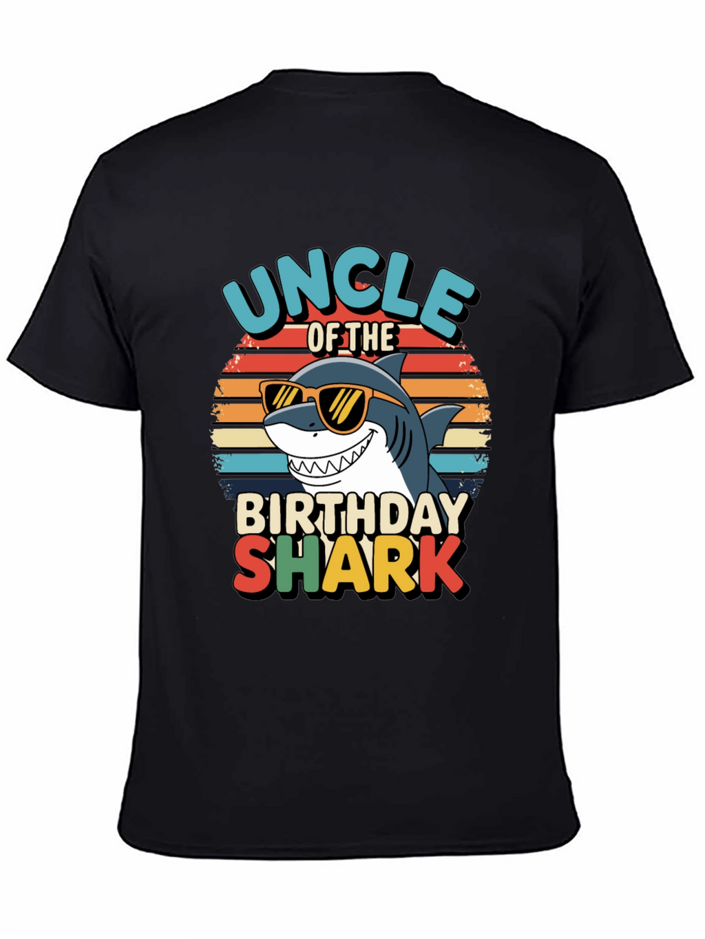 Uncle of the Birthday Shark T-Shirt