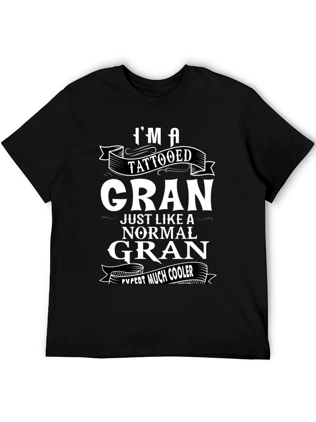 Tattooed Gran T-Shirt - Cool Grandmother Tee