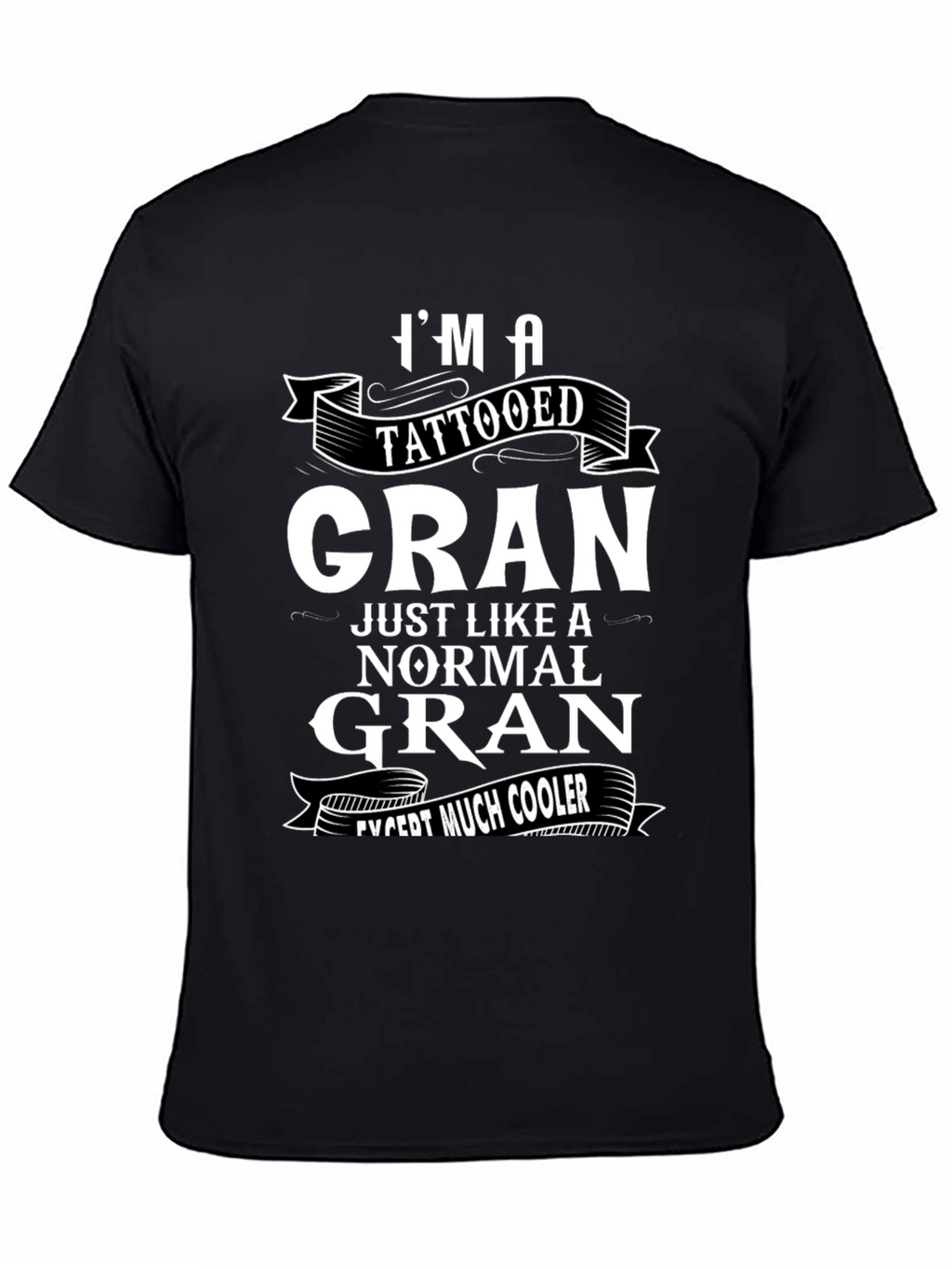 Tattooed Gran T-Shirt - Cool Grandmother Tee