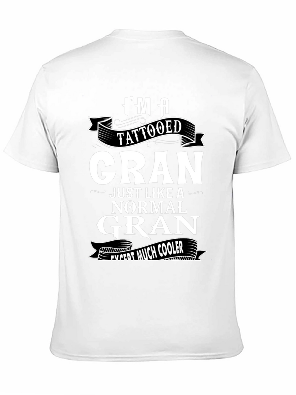 Tattooed Gran T-Shirt - Cool Grandmother Tee