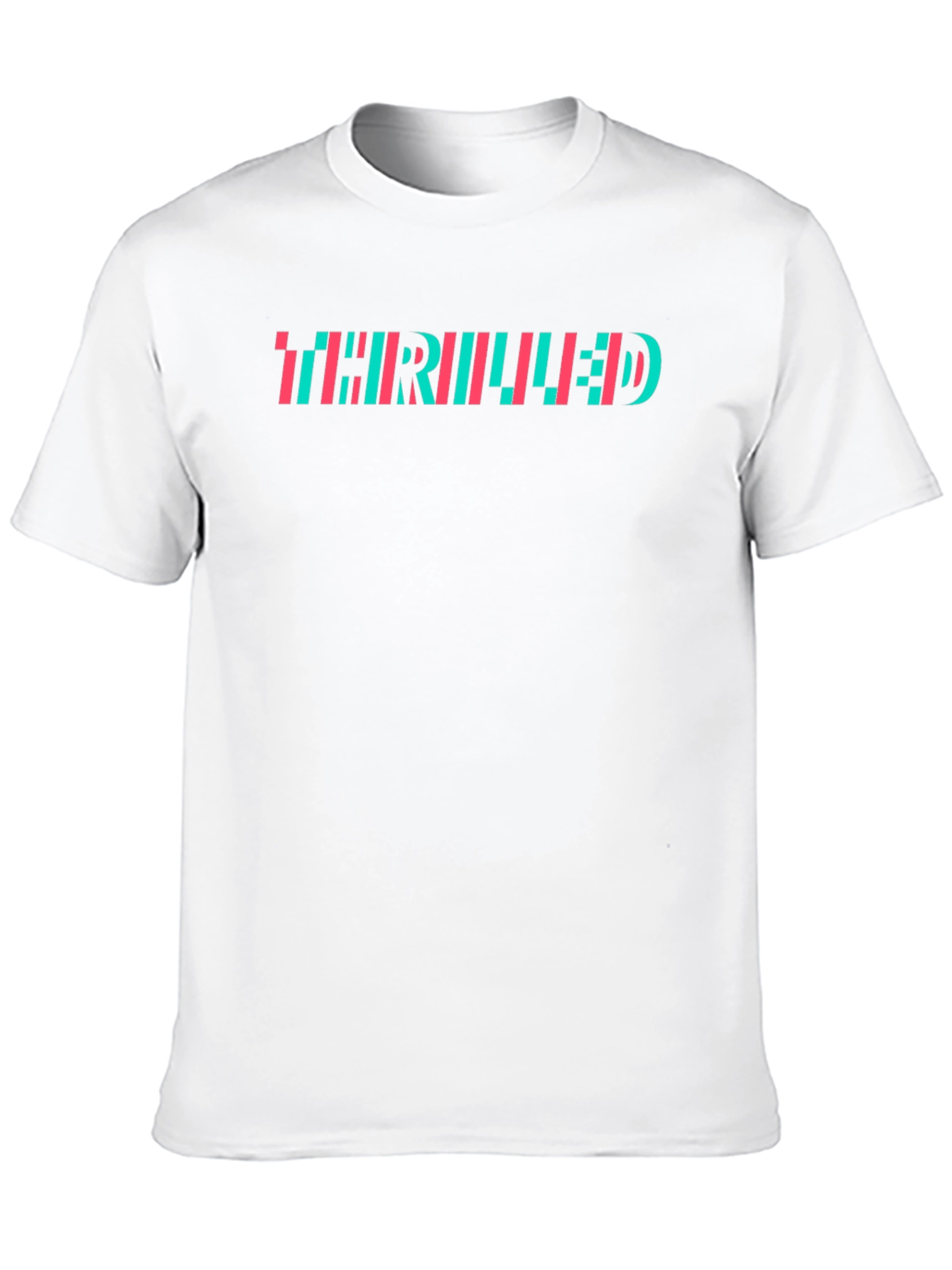 Thrilled Graphic Tee - Mens Black T-Shirt
