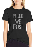 In God We Trust Black T-Shirt