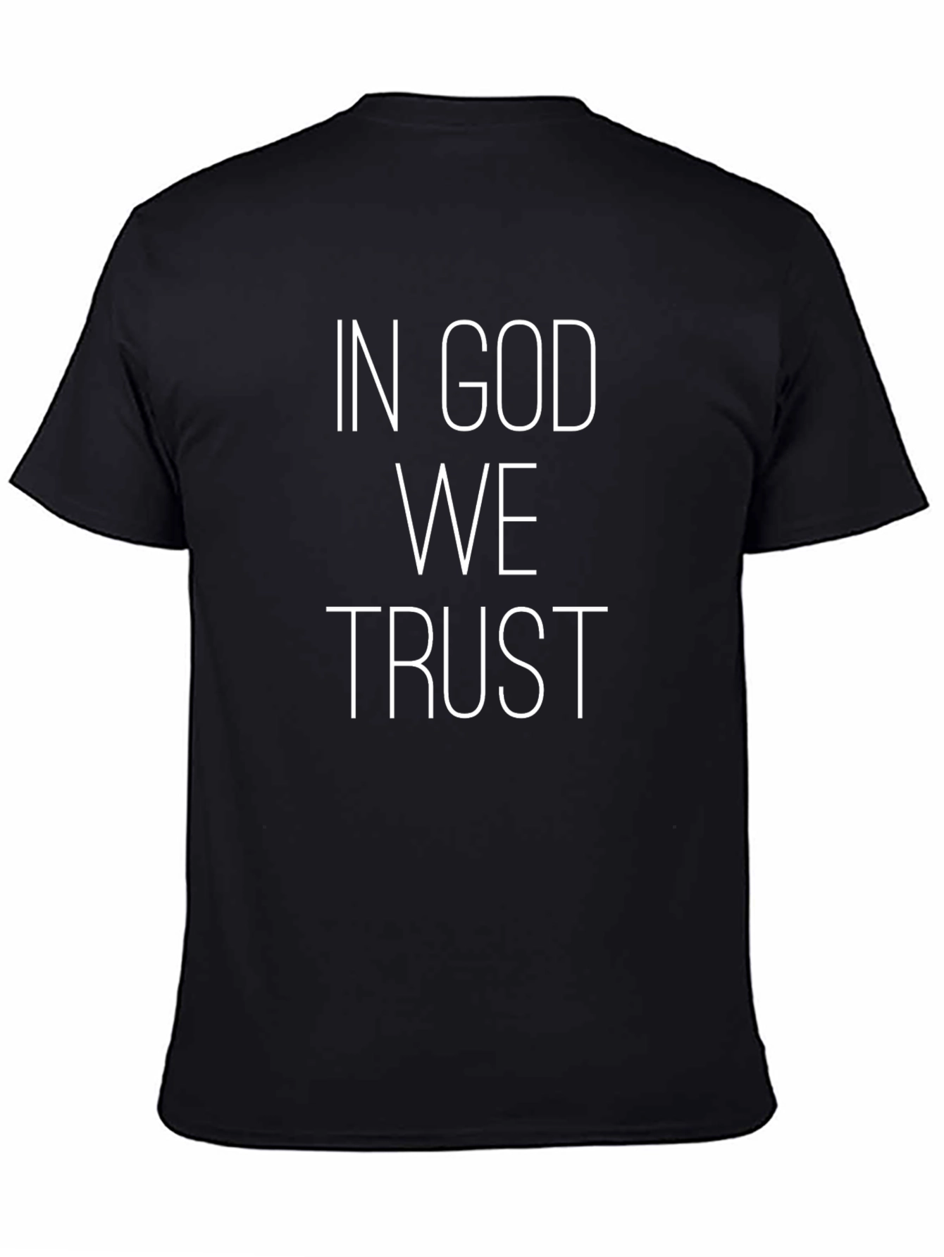 In God We Trust Black T-Shirt