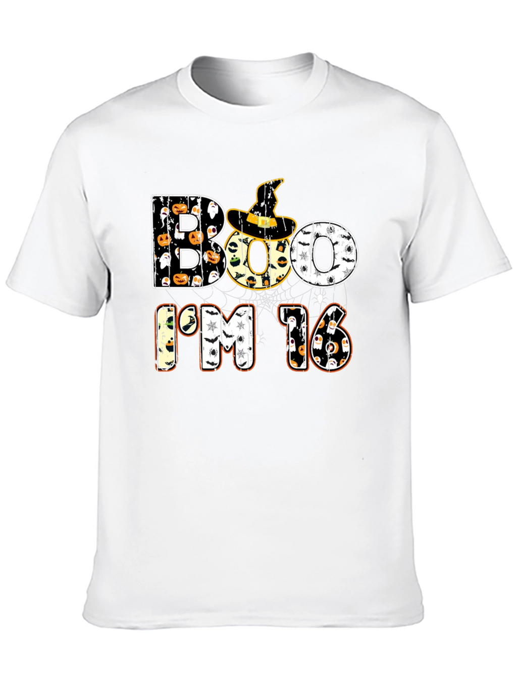 Boo Im 16 Halloween Birthday T-Shirt