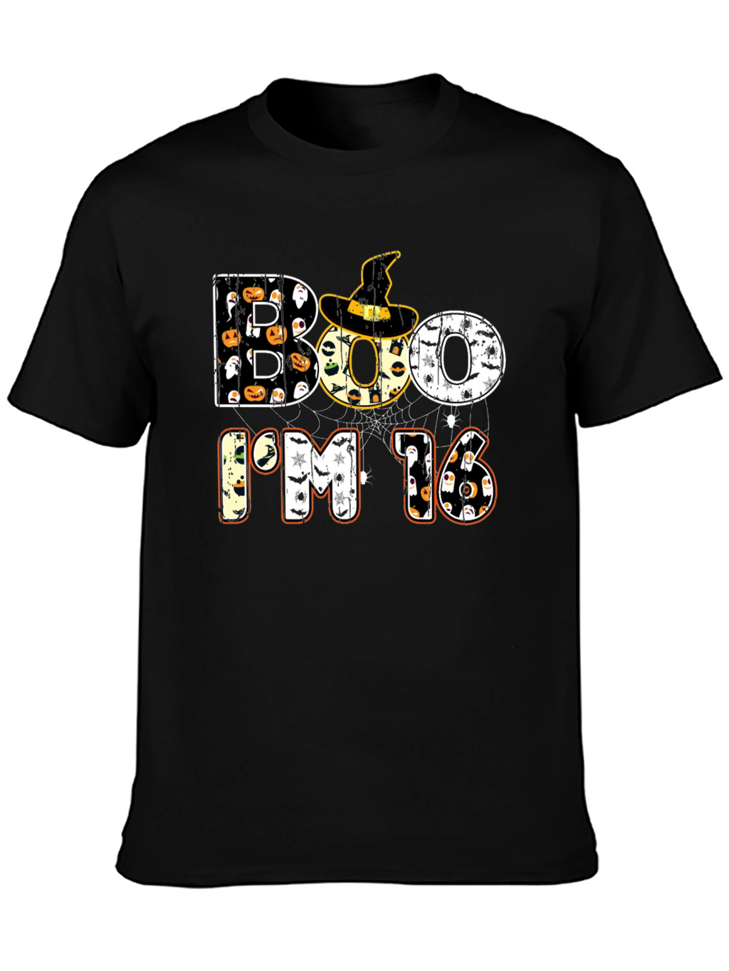 Boo Im 16 Halloween Birthday T-Shirt