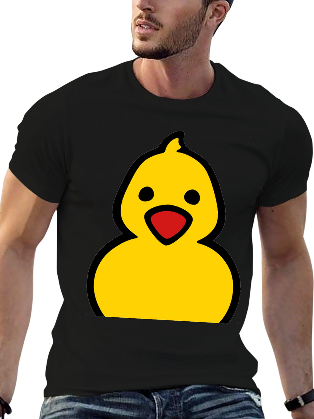 Cute Duck Graphic T-Shirt
