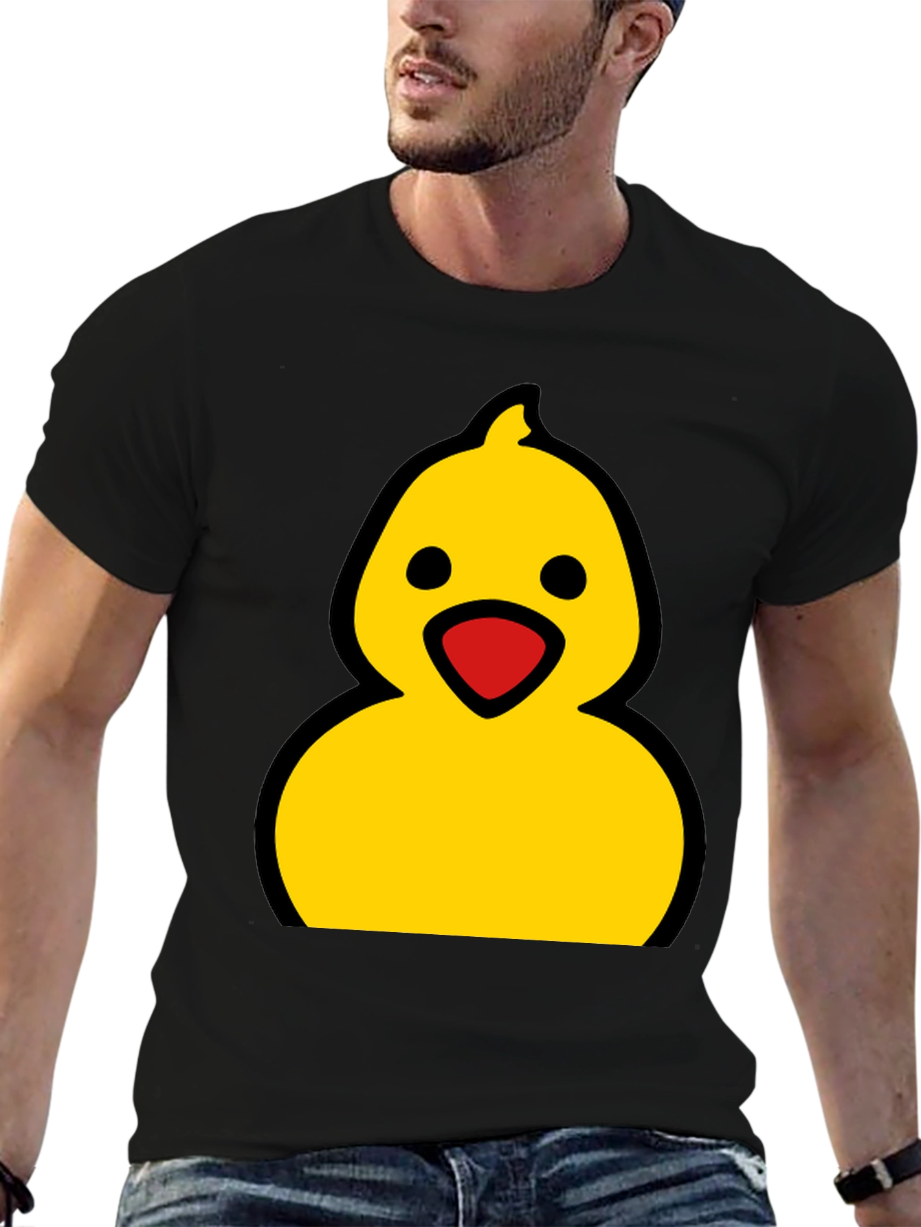 Cute Duck Graphic T-Shirt