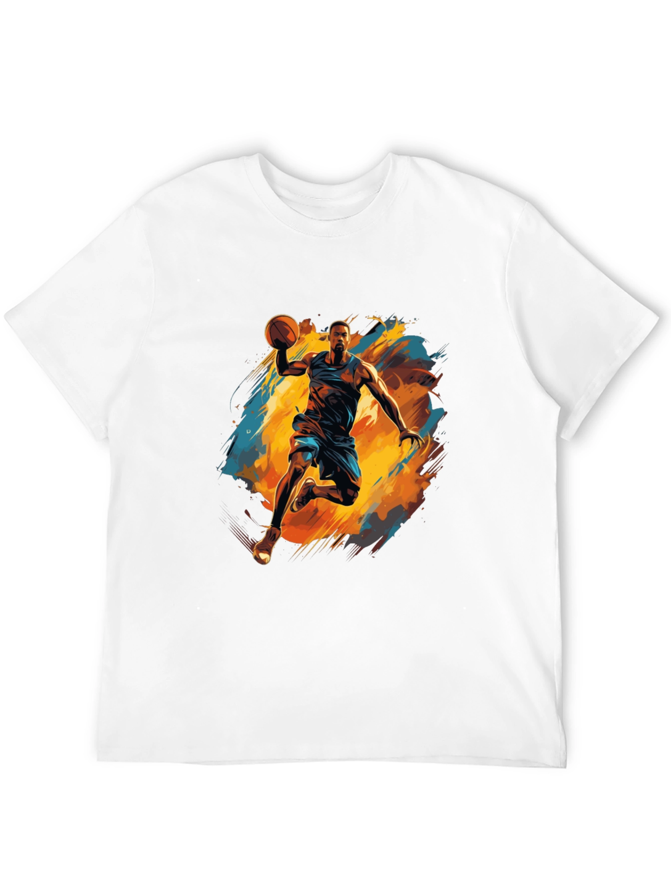 Black Basketball Graphic Tee