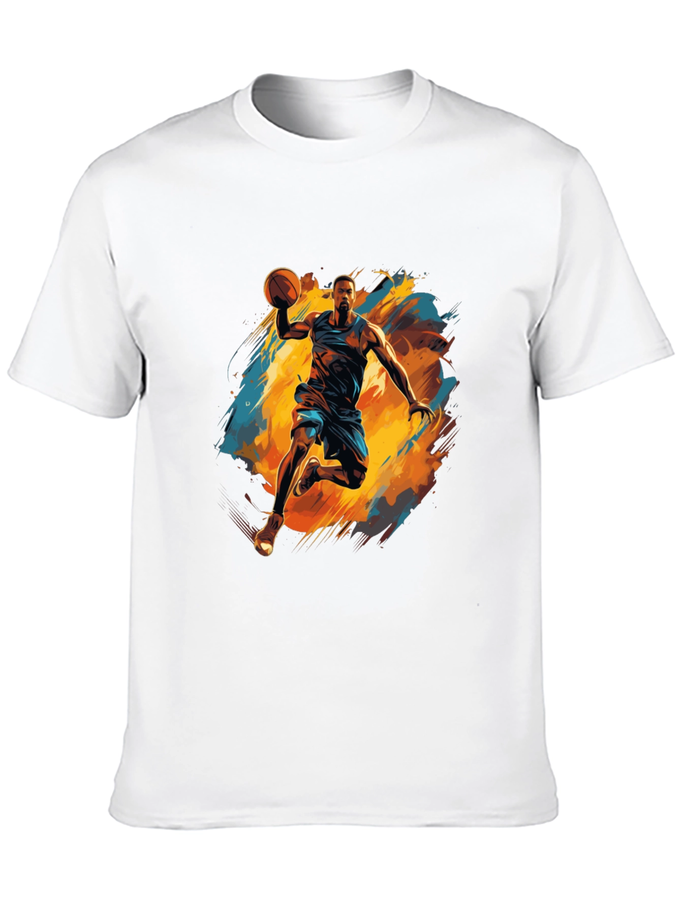 Black Basketball Graphic Tee