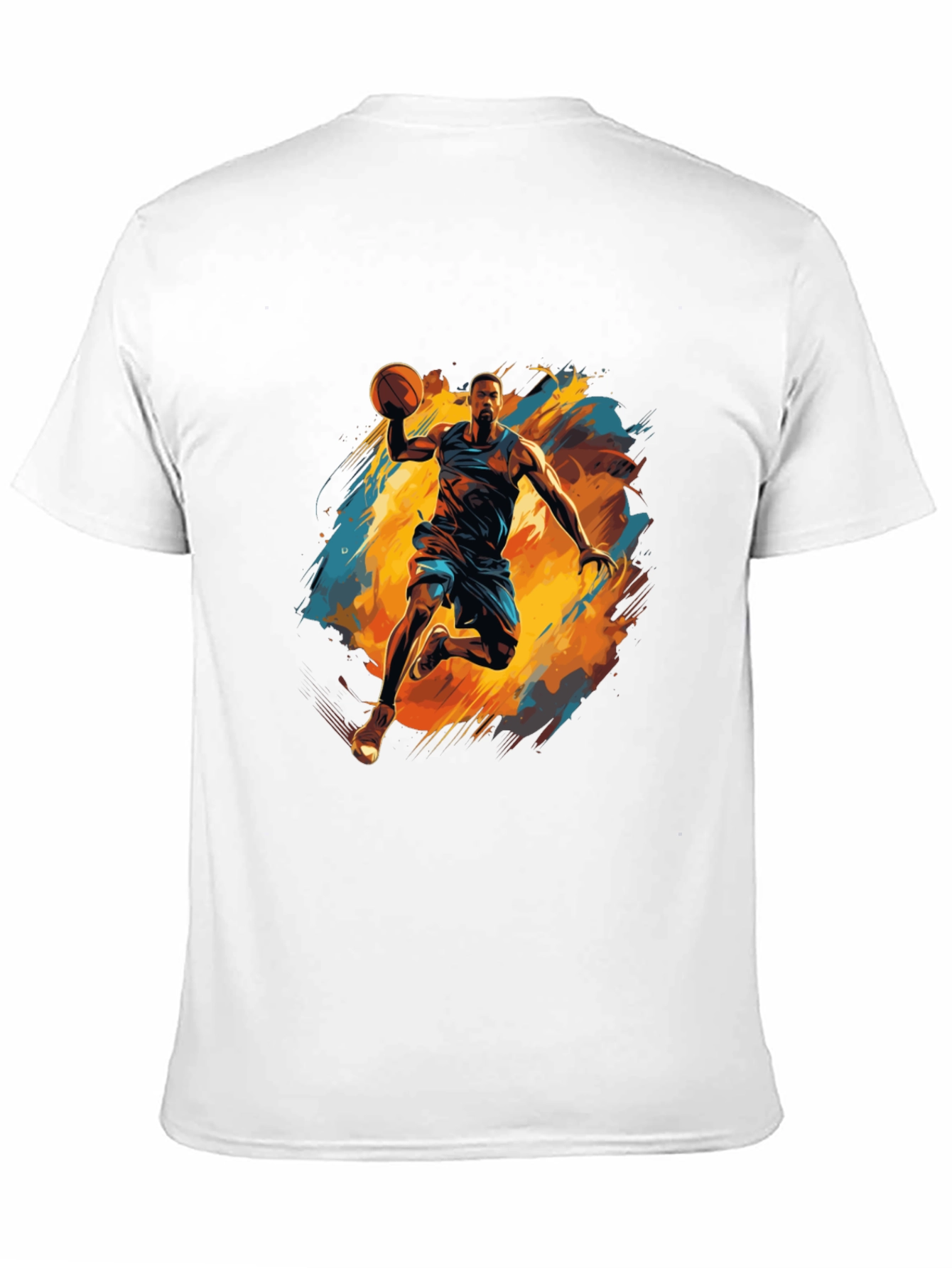Black Basketball Graphic Tee