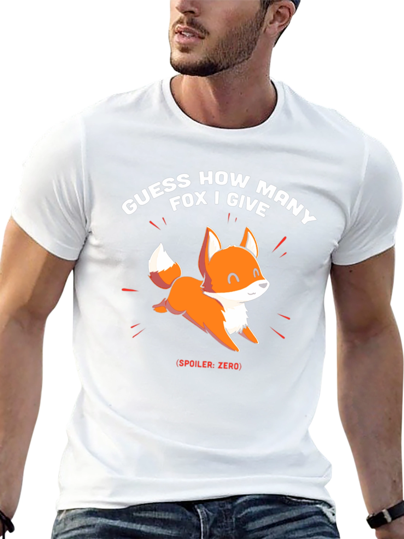 Guess How Many Fox I Give? Novelty T-Shirt