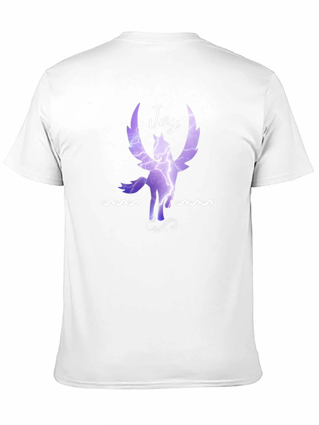 Joy Pegasus Graphic Tee - Black