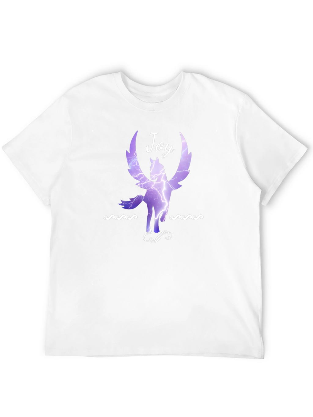 Joy Pegasus Graphic Tee - Black
