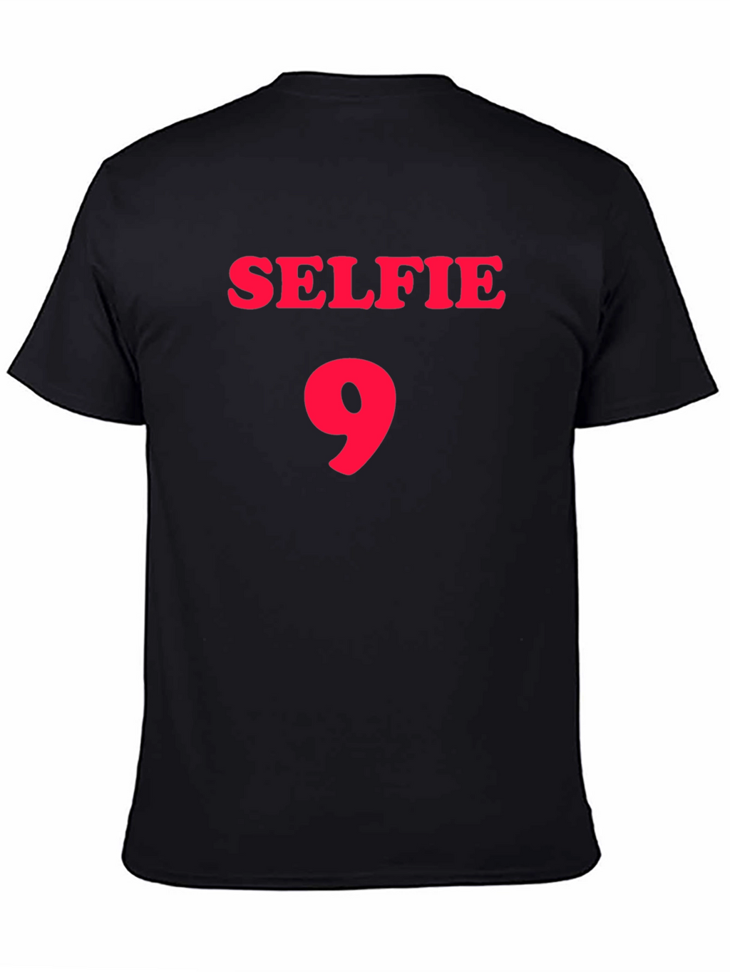 Selfie 9 Black Graphic T-Shirt